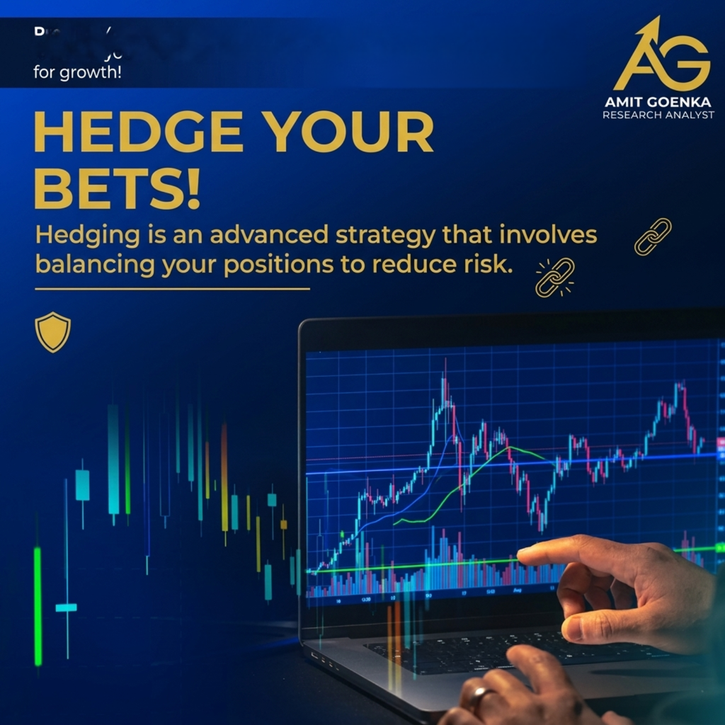 Amit Goenka speaking at an investment seminar.
